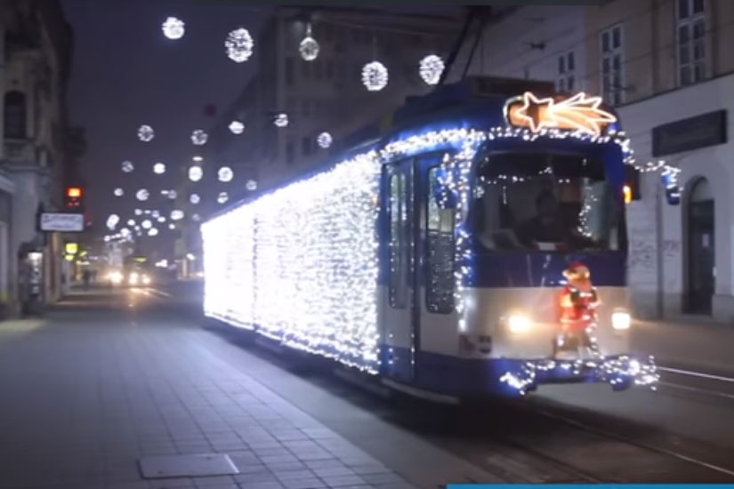 Piše OsijekNEWS: Počinje Božićna bajka u Osječkom tramvaju