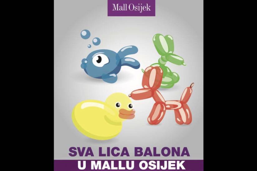 Balončica i kolo sreće u Mallu Osijek