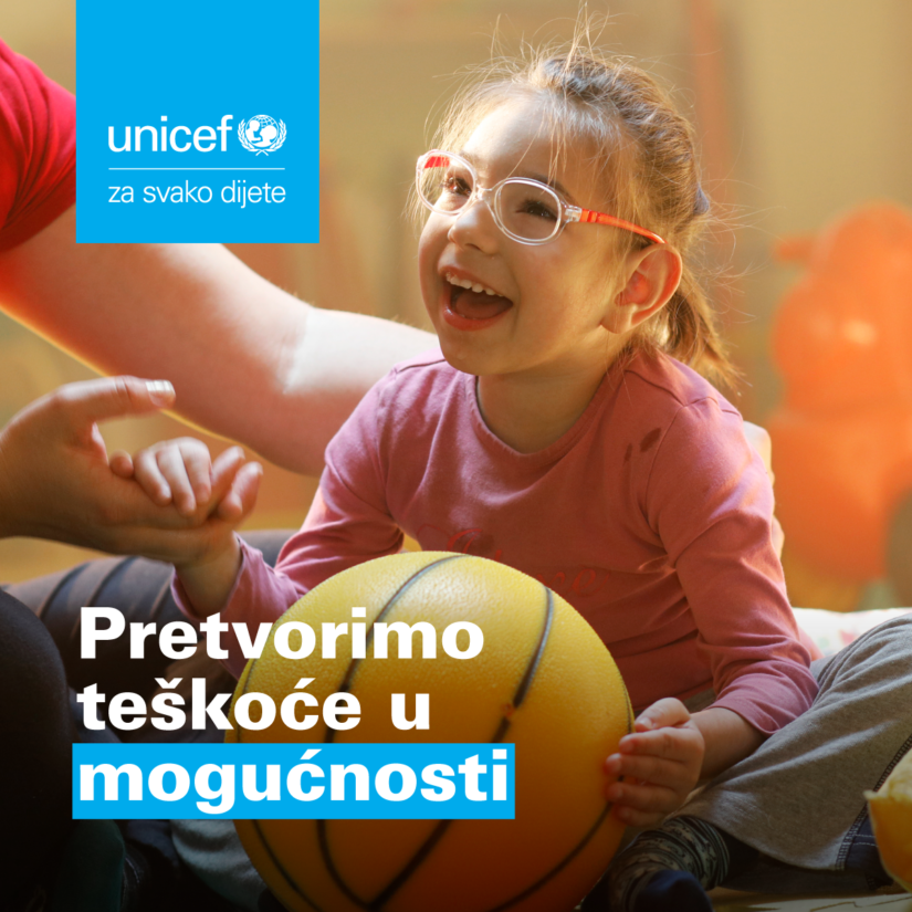 UNICEF pokreće kampanju “Pretvorimo teškoće u mogućnosti”
