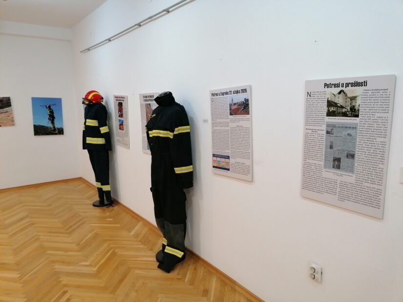 Muzej hrvatskog vatrogastva postavio izložbu “Minuta nakon potresa”
