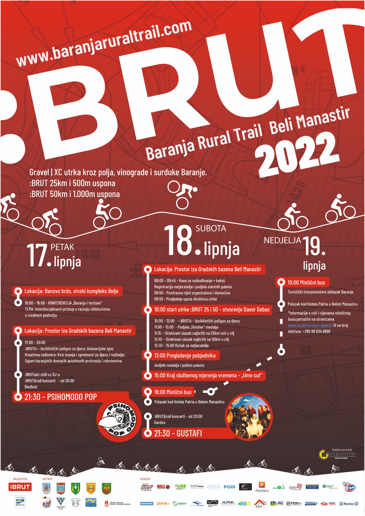 2. festival sportskog biciklizma Baranja rural trail – BRUT