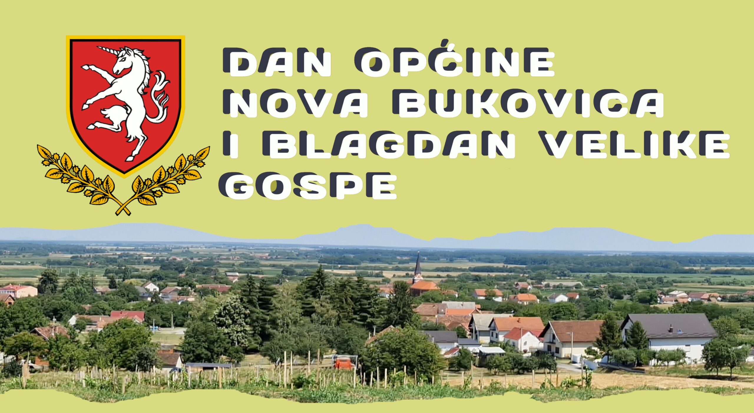 Dan općine Nova Bukovica i blagdan Velike Gospe