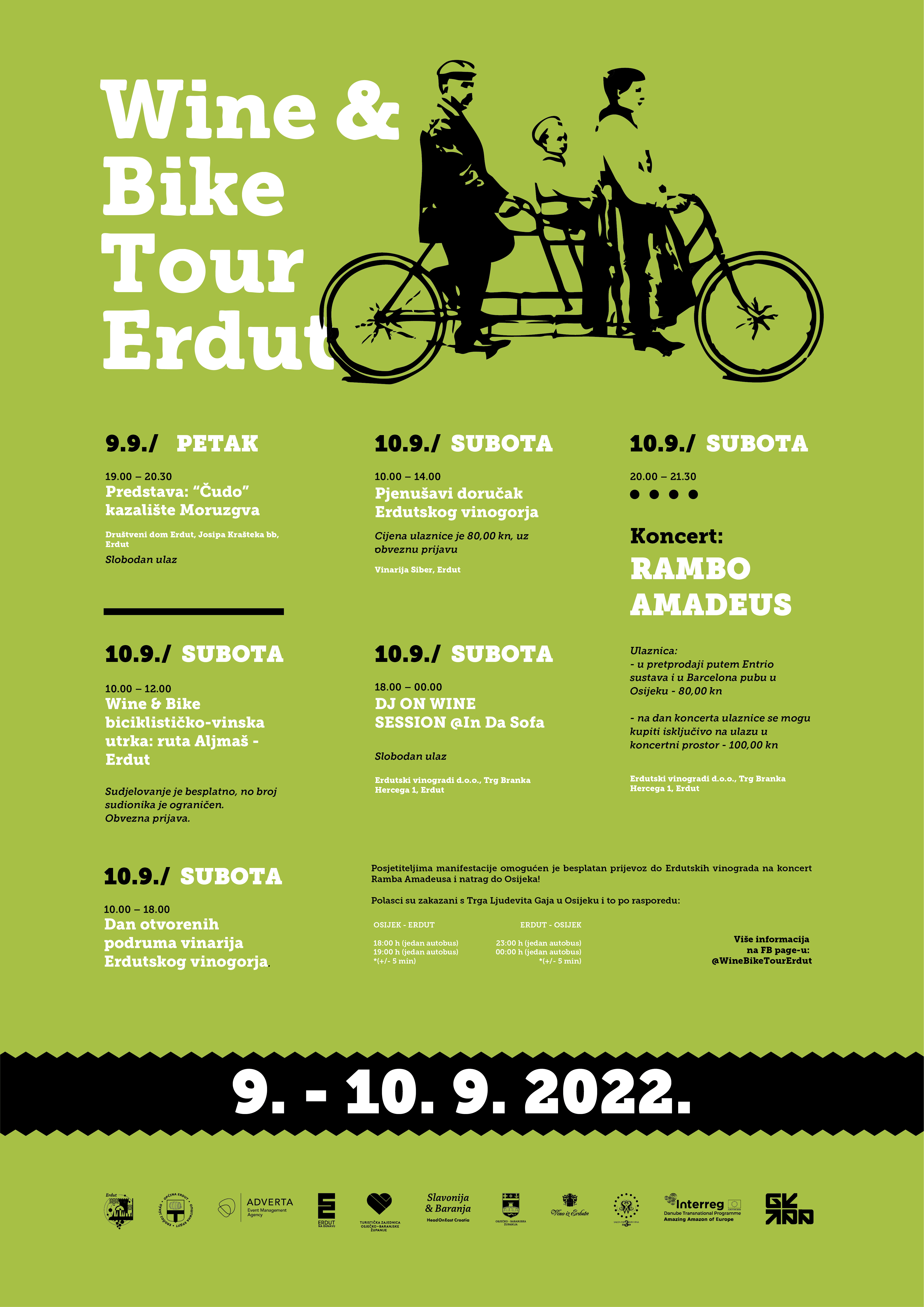 Wine & Bike tour Erdut 2022.