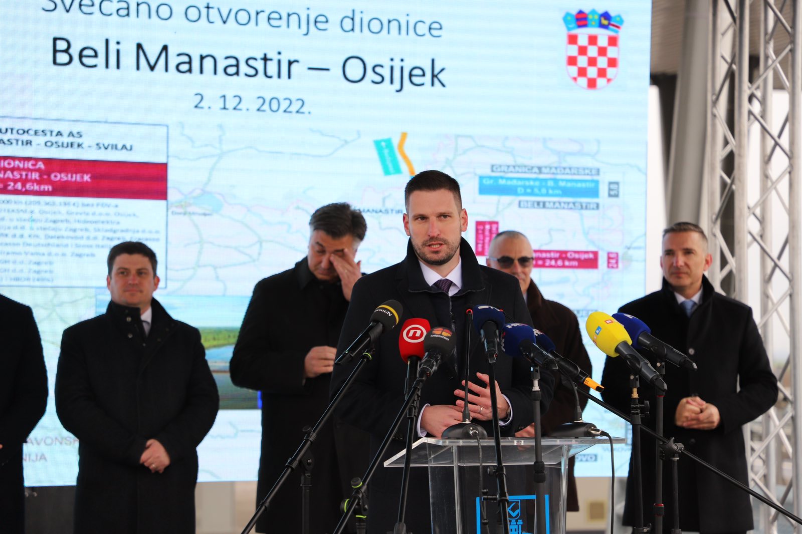 Za Dan grada Osijeka otvorena dionica koridora 5C od Osijeka do Belog Manastira