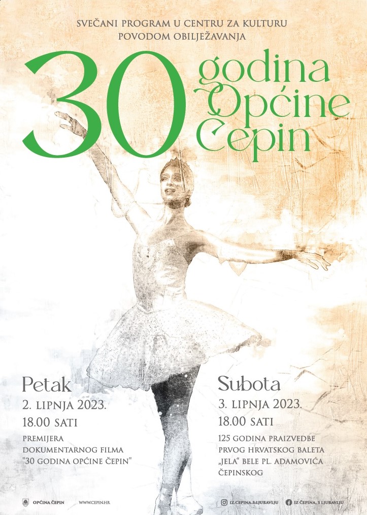 Općina Čepin slavi 30 godina postojanja, najavljen bogat program