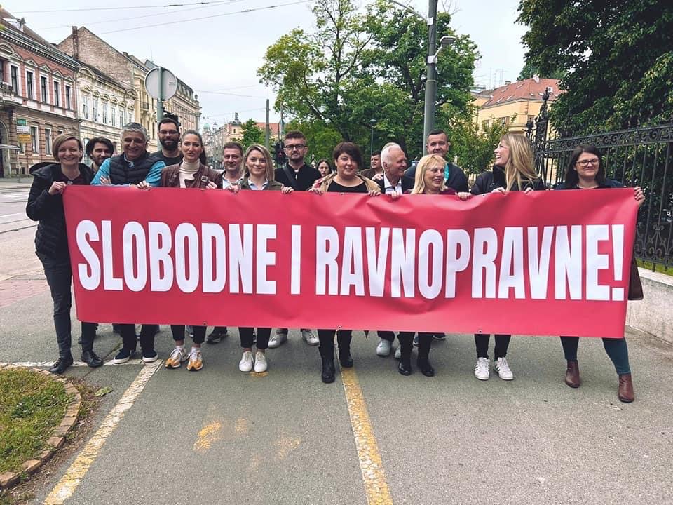 SDP Osječko-baranjske županije: Borimo se za ravnopravno društvo, a žene pozivamo da budu hrabre i ustraju u borbi za svoja prava jer ta je borba daleko od završetka