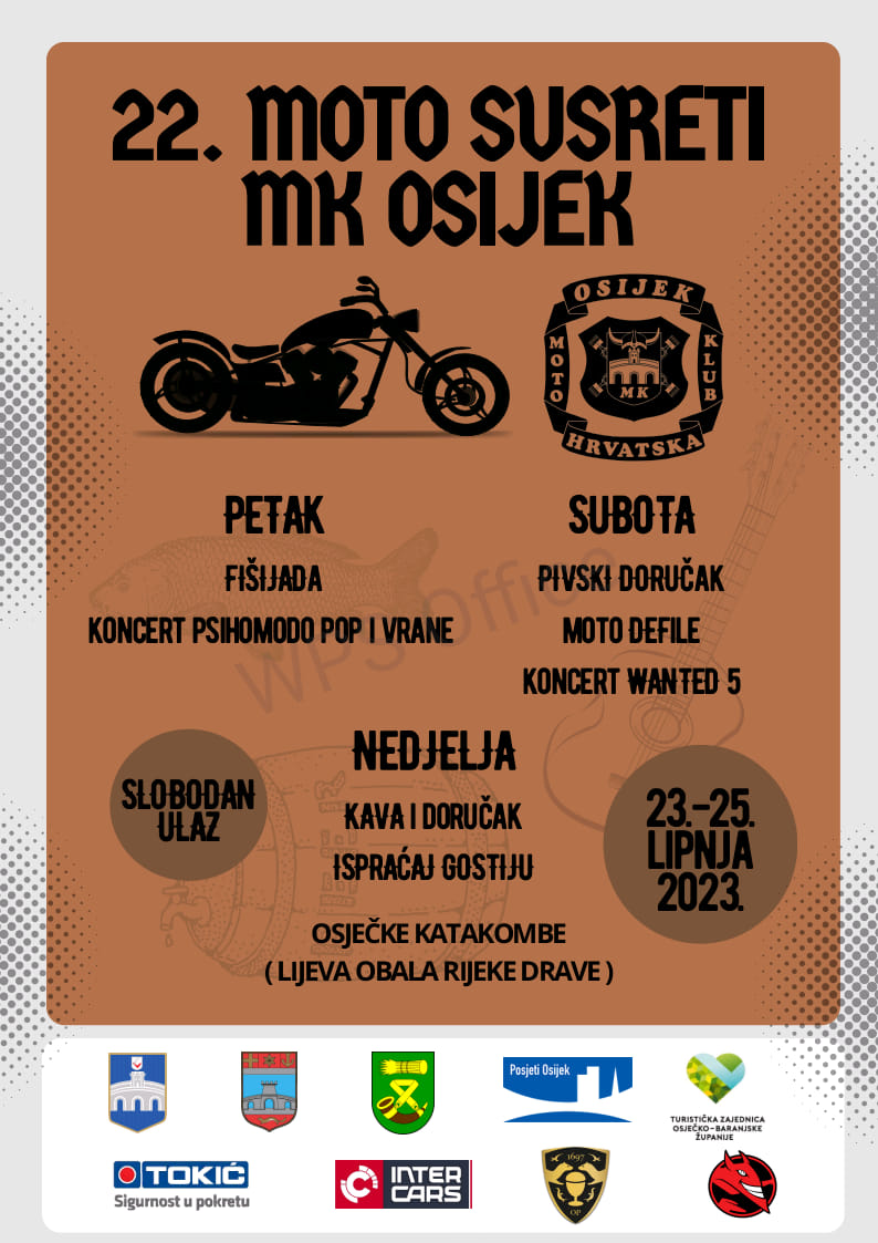 22. Moto susreti Moto kluba Osijek