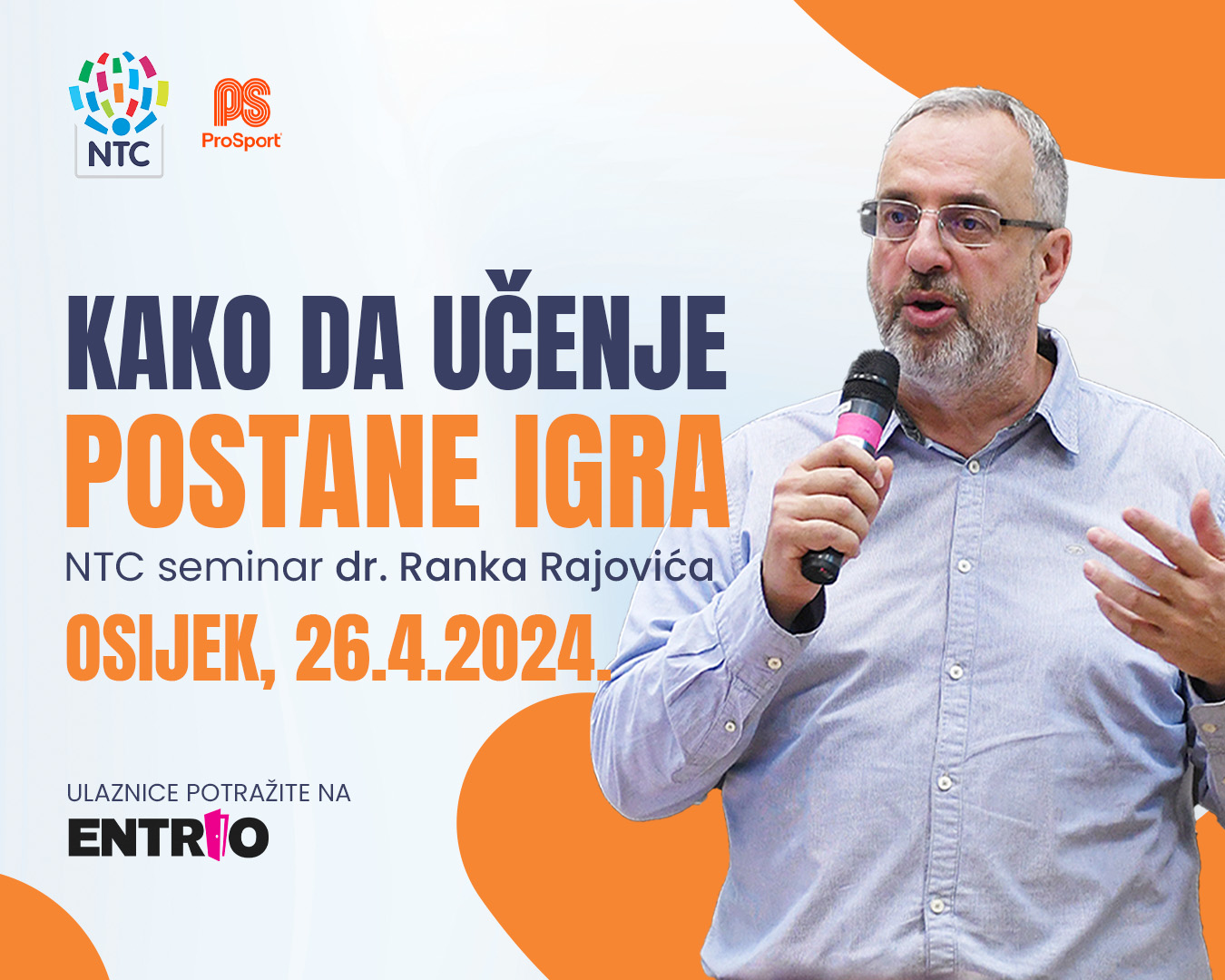 Svjetski priznati stručnjak dr. Ranko Rajović ponovno u Osijeku “Kako da učenje postane igra”