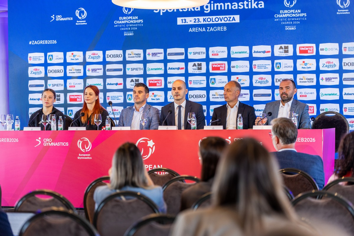 Europsko prvenstvo u gimnastici u Zagrebu bit će najveće u povijesti – prijavljeno čak 670 sportaša iz 44 zemlje