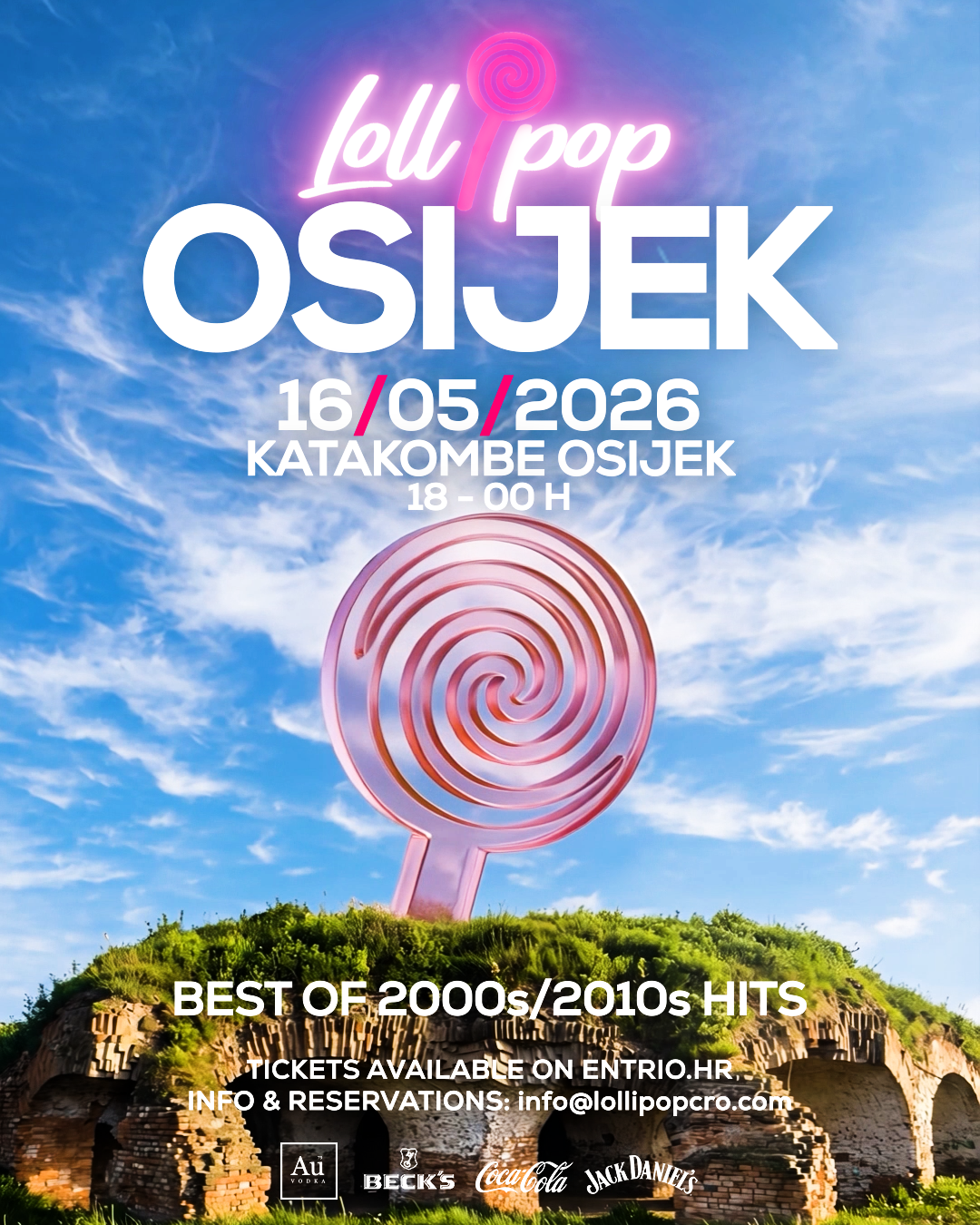 Lollipop po prvi put stiže u Osijek! Party koji je osvojio Hrvatsku stiže u Slavoniju