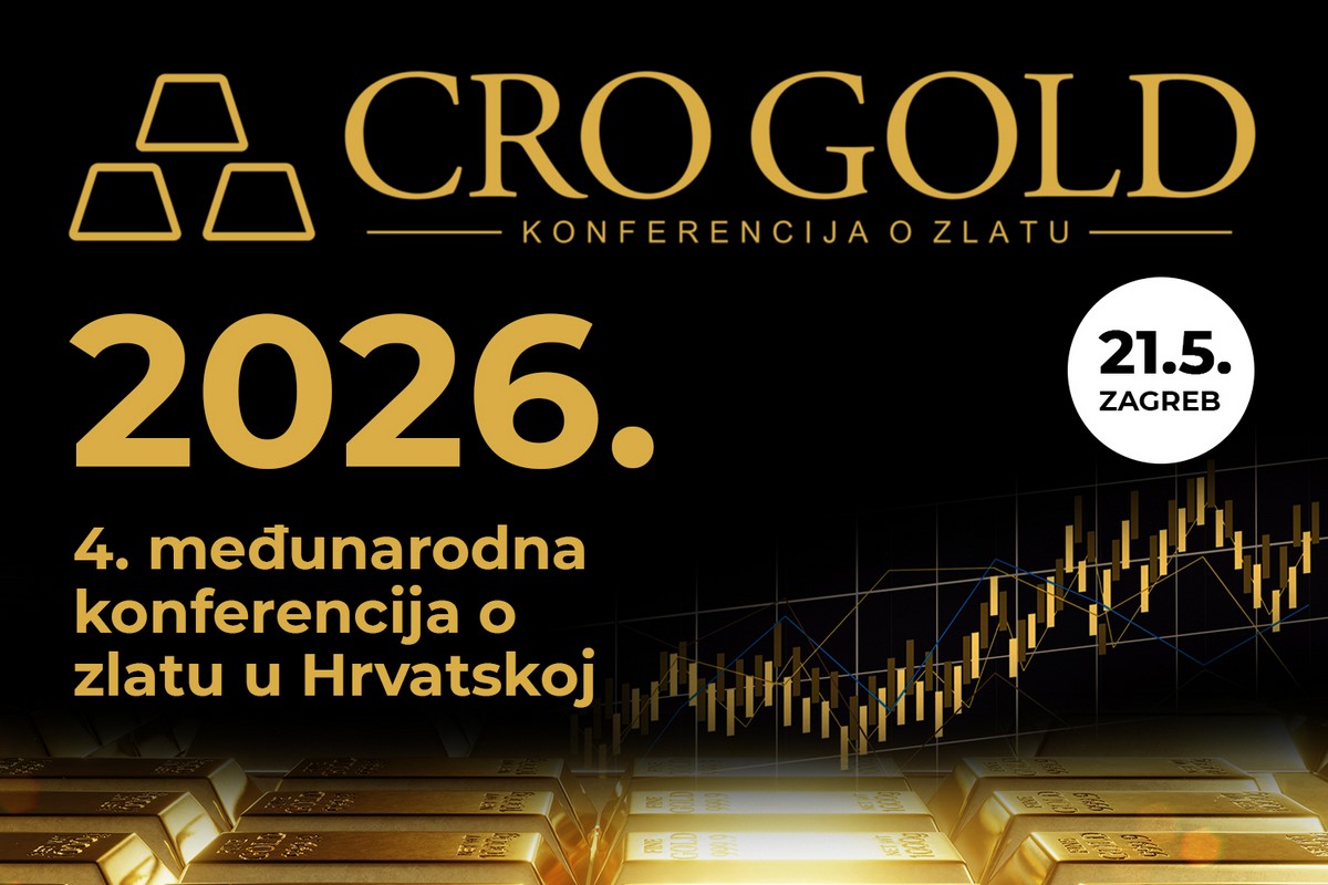 Otvorene prijave za četvrtu međunarodnu konferenciju o zlatu: naveliko iščekivana CROGOLD konferencija i ove je godine s nama