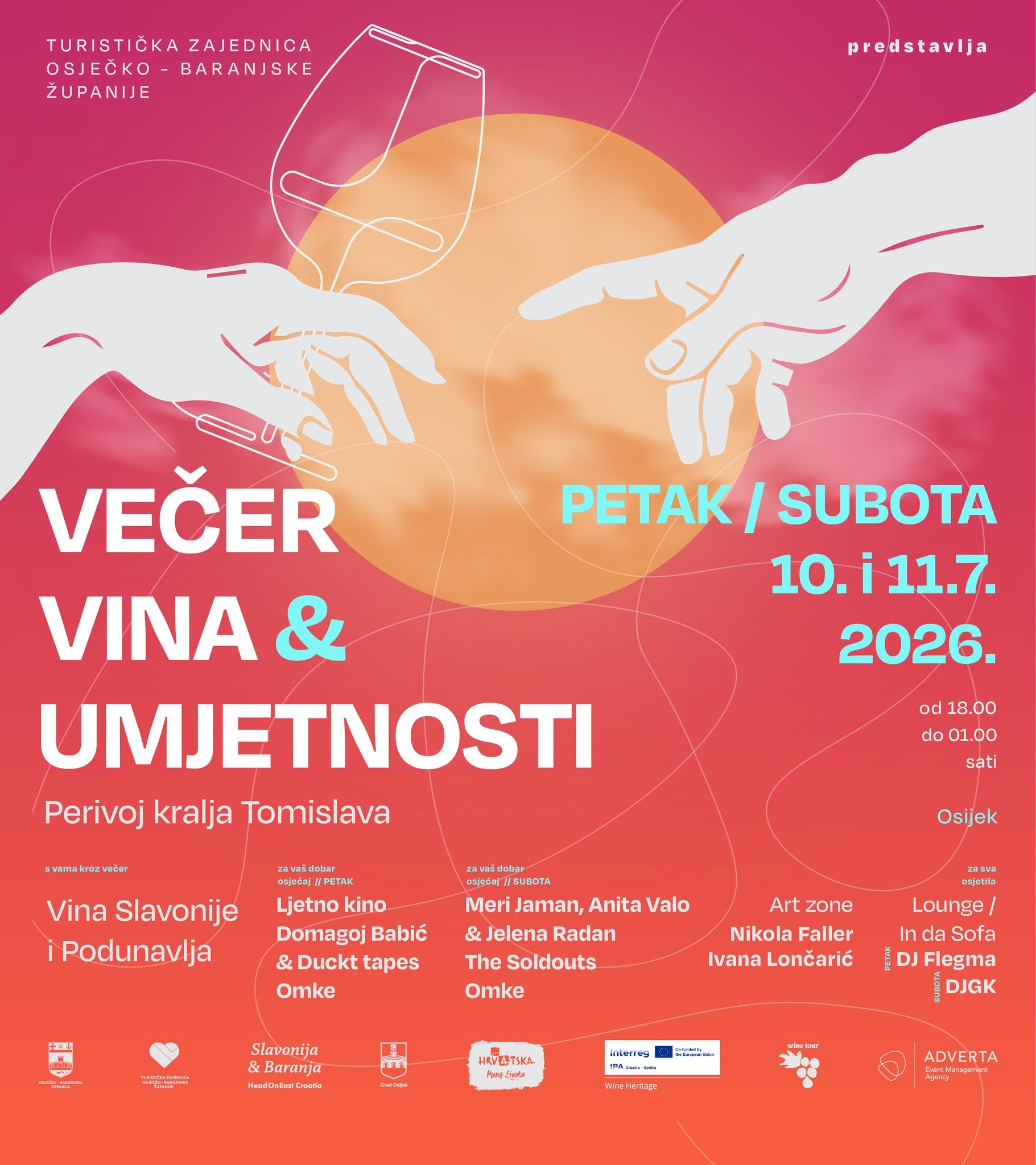 [NAJAVA] Ljetno izdanje Večeri vina i umjetnosti!