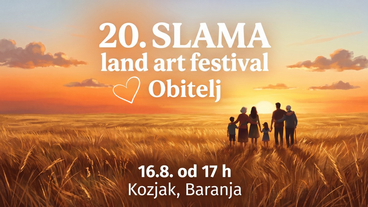 Jubilarno 20. izdanje SLAMA Land Art Festivala u Kozjaku slavi zajedništvo i umjetnost u prirodi