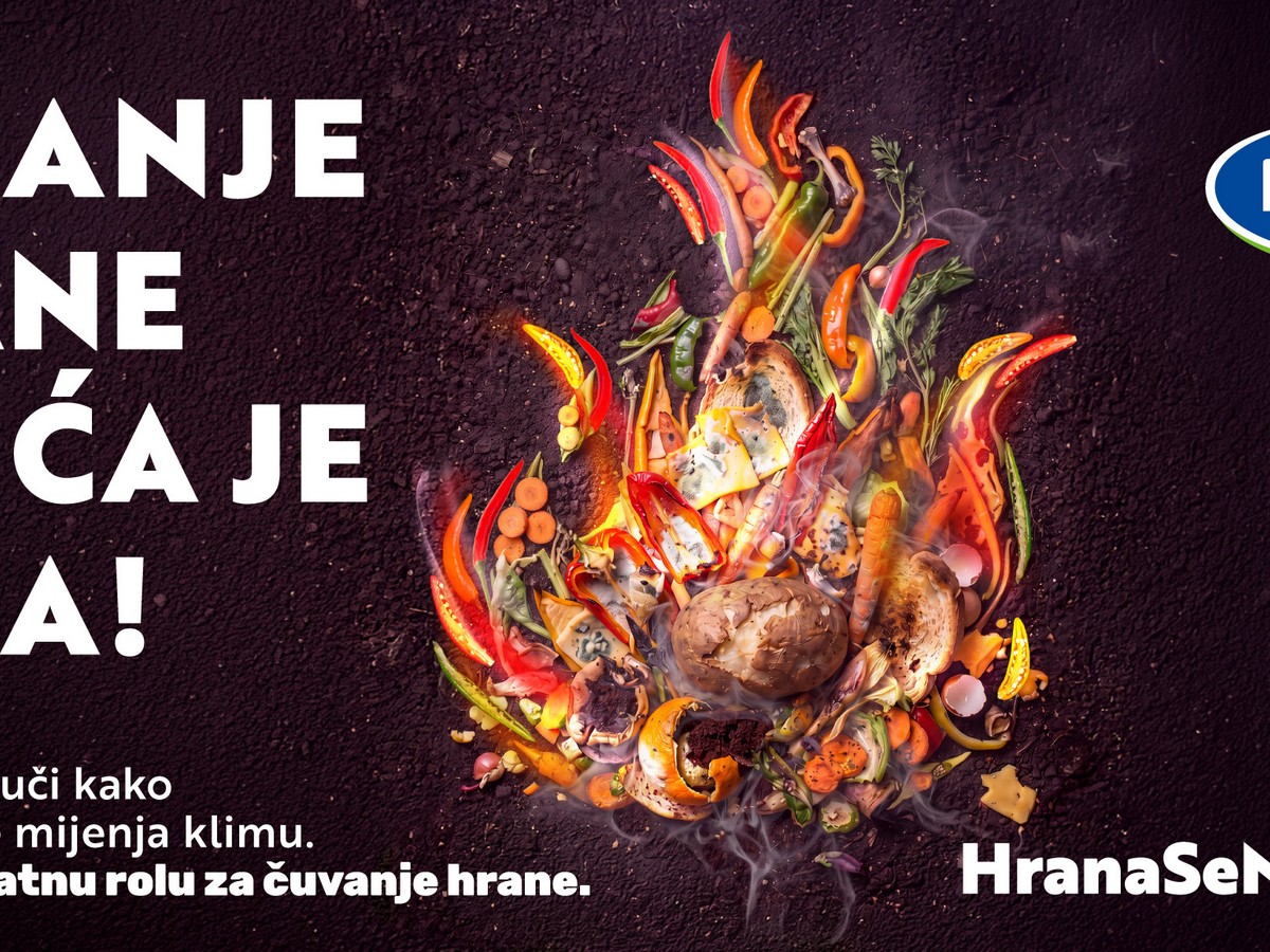 Bacanje hrane klimatski je problem. Dukat pokrenuo novi edukativni kviz za građane „Hraniš li klimatske promjene“